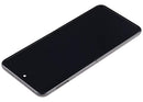 Pantalla OLED con marco para Motorola Razr 2026 / Razr 70 refurbished, color hematite, lista para reparación.