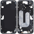 Encuentra chasis medio con botón de encendido y volumen para iPhone 16 Plus en Guatemala.