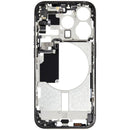 Carcasa intermedia con piezas pequenas iPhone 15 Pro (Negro Titanium)