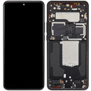 Pantalla Refurbished Xiaomi 15 Ultra negra, display LCD de repuesto para reparación de pantalla rota.