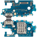 Puerto de carga flex con lector SIM para Samsung Galaxy A57 5G (A576), repuesto premium para reparación.