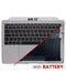 Tapa superior con batería y teclado para MacBook Air 13 disponible en Guatemala, ideal para reparaciones o reemplazos, compatible con modelos A1466/Mid 2013/Early 2014/Early 2015/Mid 2017.