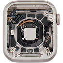 Carcasa Apple Watch SE 3rd Gen 40mm aluminio Starlight usada, repuesto para reparación.