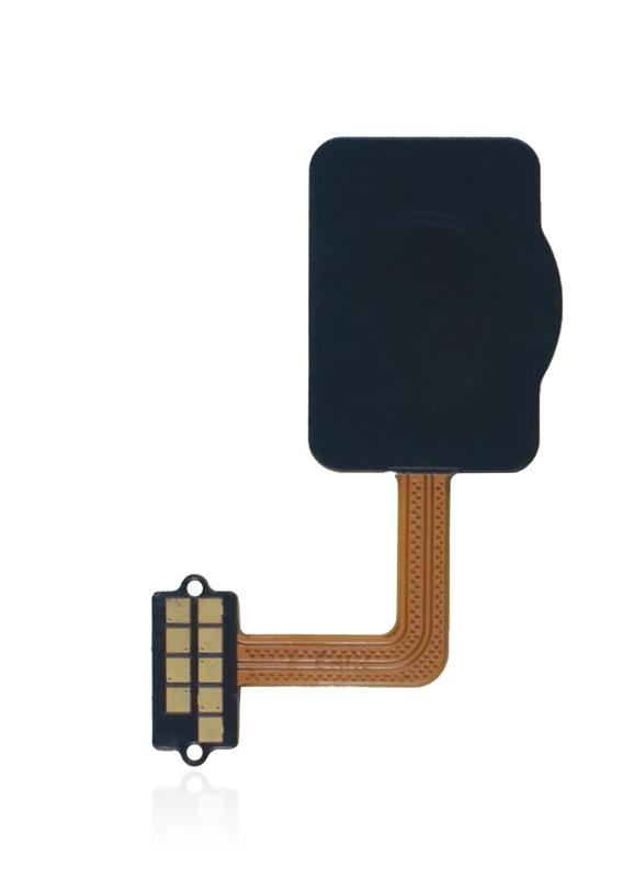 Reparación y reemplazo de lector de huellas con cable flexible para LG Q7 Alpha y Q7 Plus en Guatemala.