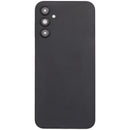 Tapa trasera negra para Samsung Galaxy A14 5G (A146) con lente de cámara, repuesto aftermarket.