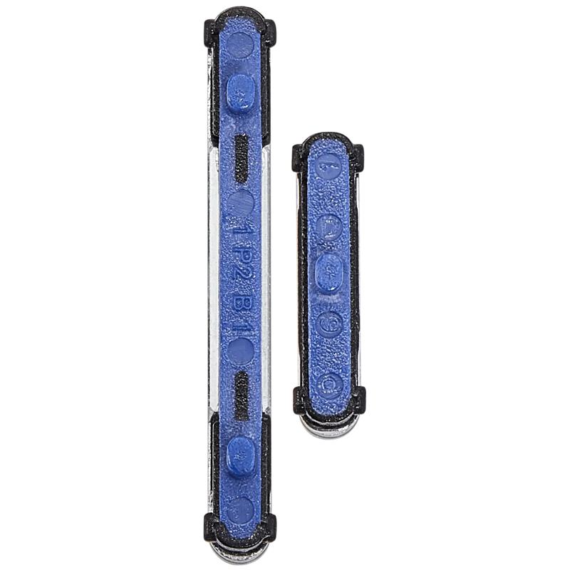 Botones de encendido/volumen premium en gris para Samsung Galaxy S25 / S25 Plus disponibles para reparaciones en Guatemala.