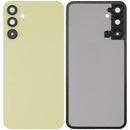 Tapa trasera Personality Yellow para Samsung Galaxy A15 5G (A156) con lente de cámara, repuesto Aftermarket Plus.
