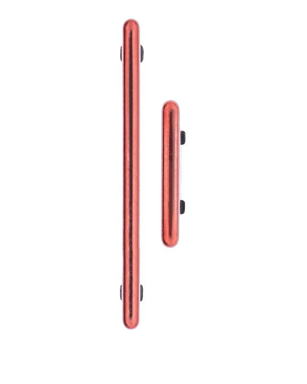 Botones duros (Encendido/Volumen) para Samsung Galaxy S20 FE 4G / 5G (Rojo Nube)