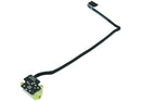 Cable flex jack de audio MacBook Neo 2026 original Citrus, repuesto para reparación de puerto de audífonos Apple.
