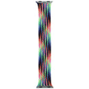 Correa Braided Solo Loop Pride Edition para Apple Watch, talla 8 mediana, con trenzado multicolor vibrante de 38mm a 42mm.