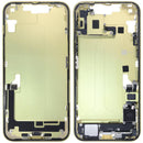 Tapa trasera original iPhone 14 Plus amarilla, con marco A2632, A2885, A2886. Repuesto Apple.