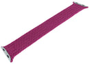 Correa trenzada Solo Loop original Apple Watch color magenta, compatible con 44mm, 45mm, 46mm y 49mm, talla 8 Medium.
