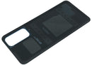 Tapa trasera de vidrio negra original para Xiaomi Redmi Note 11 (2201117TG), sin lente de cámara, repuesto para reparación.