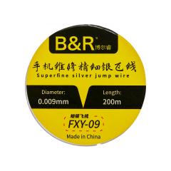 Compra alambre puente de plata super fino B&R de 0.009mm * 200m en Guatemala al mejor precio en mayoristas de componentes electrónicos.