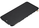 Pantalla LCD refurbished negra con marco para Xiaomi Redmi Note 12S, ideal repuesto para display dañado.