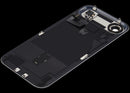 Tapa trasera dorada clara usada para iPhone Air A3260, con MagSafe, NFC y flex de flash.