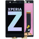 Pantalla LCD original OEM negra para Sony Xperia Z (C6602, C6603), sin marco, para reemplazo y reparación.
