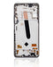 Pantalla OLED con marco para Xiaomi Poco F3 / Redmi K40 (Reacondicionada) (Negro Noche)