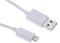 Cable de datos MicroUSB original para Motorola Moto (Blanco)