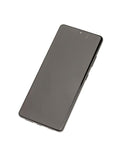 Pantalla OLED con marco para Samsung Galaxy S21 Ultra 5G (Usada OEM Grado A) (Negro Fantasma)