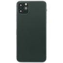 Tapa trasera iPhone 11 Pro Max Midnight Green usada, con puerto de carga y flex. Repuesto OEM A2161.