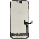 Pantalla OLED usada OEM para iPhone 15 Plus, con cable flex de sensor de luz, ideal para reparación de display.