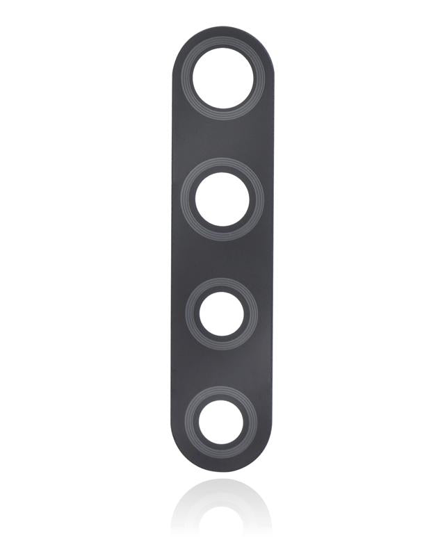 Lente de camara trasera (solo vidrio) con adhesivo para Samsung Galaxy A21 (A215 / 2020) (Paquete de 10)