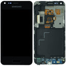 Pantalla original Samsung Galaxy S Advance GT-i9070 negra, repuesto LCD para cambio de display.