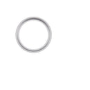Paquete de 10 aros de bezel blancos para cámara trasera de iPhone 16e/17e A3497 A3500, repuesto.