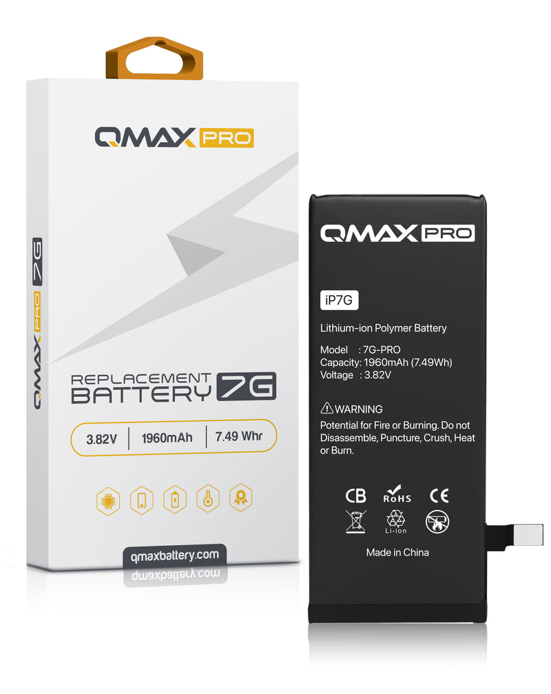Reparación de batería para iPhone 7 con 1960 mAH en Guatemala.