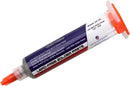 Compra pasta de soldadura BGA sin plomo de baja fusión 38g (Sn42/Bi58) con punto de fusión de 138°C en Guatemala para reparaciones electrónicas, disponible en Meta Online.