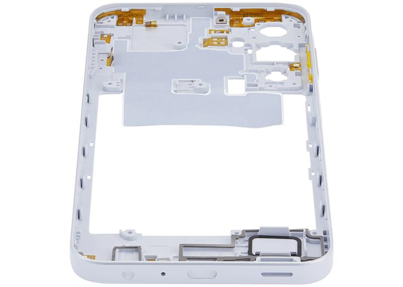 Reparación de carcasa de marco intermedio Samsung Galaxy A25 5G en Guatemala.