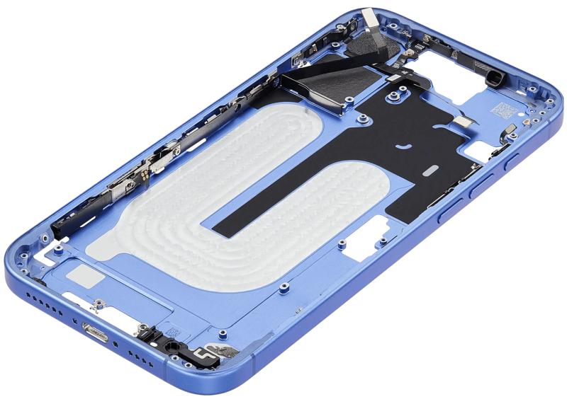 Encuentra la mejor carcasa de marco medio con botones de encendido y volumen para iPhone 16 Plus en Guatemala.