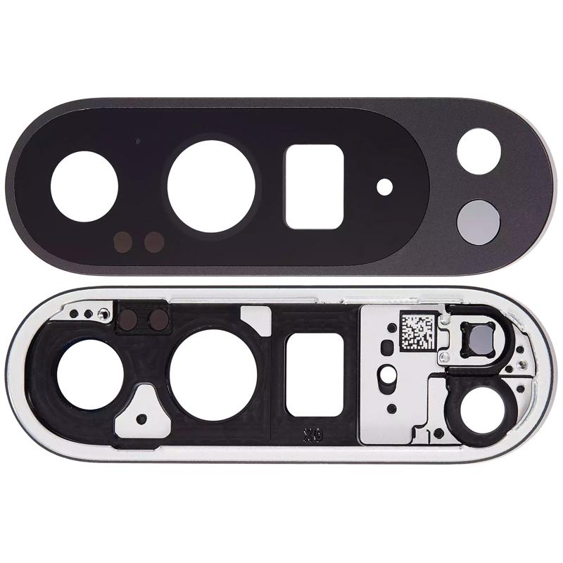 Encuentra el lente de cámara trasera con soporte para Google Pixel 9 Pro XL (Obsidian) en talleres de reparación autorizados en Guatemala.