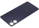 Tapa trasera negra para Samsung Galaxy A06 4G (A065) con lente de cámara, repuesto Aftermarket Plus.