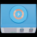 Encuentra el cargador con display digital wireless de 8 puertos 100W de Relife en Guatemala para mayoristas y reparadores.