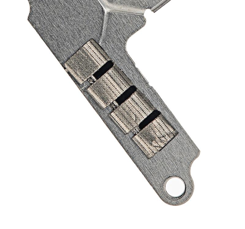 Soporte para cable flex de camara frontal en placa base para iPhone 8