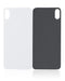 Tapa trasera para iPhone XS Max con adhesivo 3M (Agujero grande para camara) (Plata)
