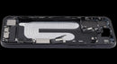 Carcasa media con puerto de carga flex y piezas pequenas iPhone 16 Plus (US Version) (Black)