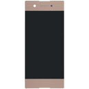 Pantalla LCD rosa original Sony Xperia XA1 sin marco, repuesto para reparación de display G3112, G3116.