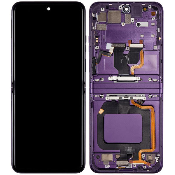Reparación de pantalla OLED con marco para Motorola Razr en Guatemala.