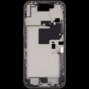 Estructura central con puerto de carga con cable flex y piezas pequenas iPhone 16 Pro Max (US Version) (Natural Titanium)