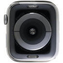 Tapa trasera plateada de acero inoxidable para Apple Watch Series 4 de 44mm, OEM usada, Grado A.