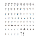Juego completo de tornillos compatible con iPhone 16 Plus
