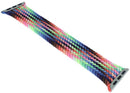 Correa Apple Braided Solo Loop Pride Edition para Apple Watch, con patrón de arcoíris trenzado, talla 3 (pequeña), para modelos de 38mm a 42mm.