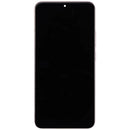 Pantalla OLED Pink Gold usada con marco para Samsung Galaxy S22 Plus 5G (SM-S906), lista para reparación.