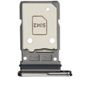 Bandeja dual SIM gris para Samsung Galaxy S25 FE 5G, repuesto para reparación, con garantía.