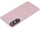 Tapa trasera rosa para Samsung Galaxy A56 5G (A566), repuesto de vidrio brillante para reparación.