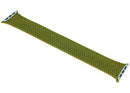 Correa Apple Braided Solo Loop Chartreuse talla 10, trenzada, sin broches, compatible con Apple Watch 44mm-49mm.