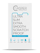 Caja de 100 protectores de pantalla de vidrio templado Casper transparentes para iPhone 7 Plus y 8 Plus, para reparación.